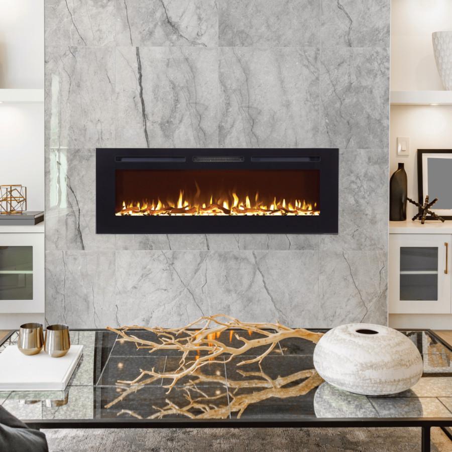 Ilektro IS50 50″ Slimline Landscape Electric Fire UK