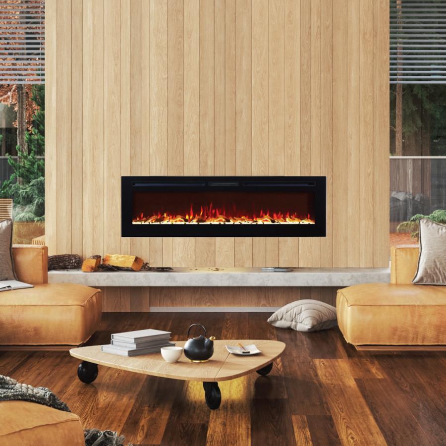 Ilektro IS60 60″ Slimline Landscape Electric Fire UK