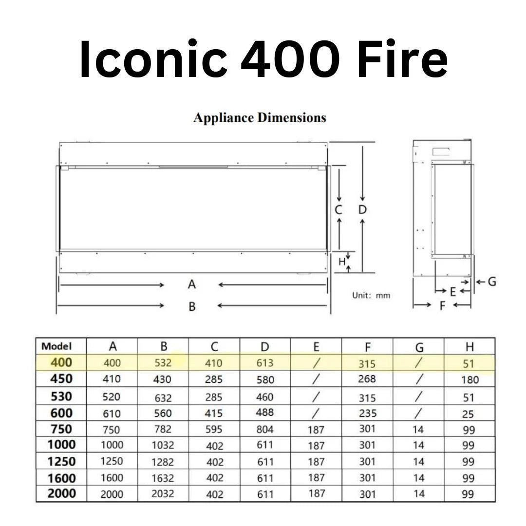 Iconic 400 Fire UK