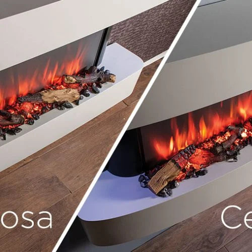 Gazco Arosa 140 Wall Mounted Electric Suite UK