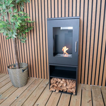 Scandiflames Cheyenne Freestanding - Bioethanol Stove Fireplace