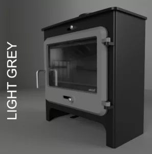Ekol Clarity Vision Wood Stove multi colour options