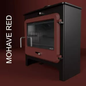 Ekol Clarity Vision Wood Stove multi colour options