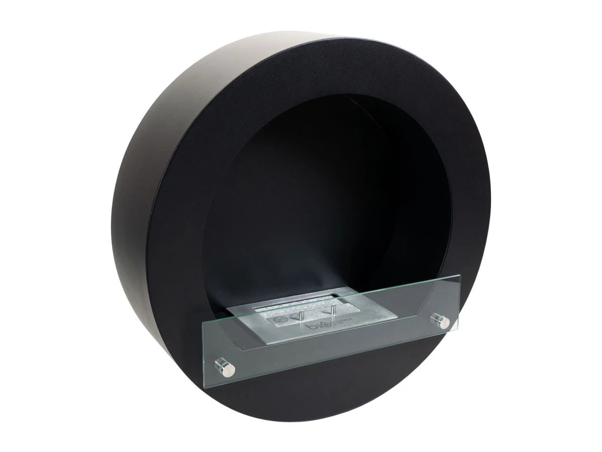 Scandiflames Delaware - Round Wall Mounted Bioethanol fireplace UK