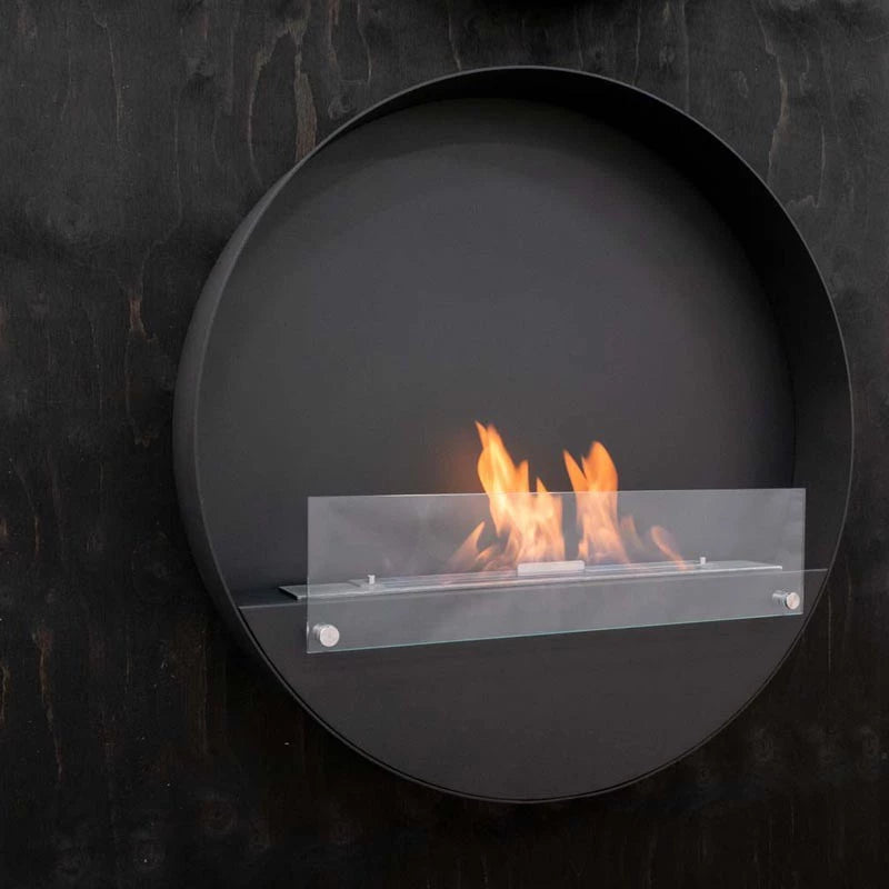Scandiflames Delaware XL black - 80 cm UK