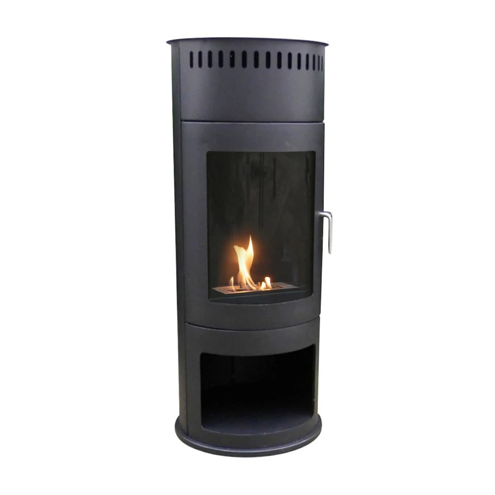 Scandiflames Washington Black or White - Bioethanol Wood-burning Stove