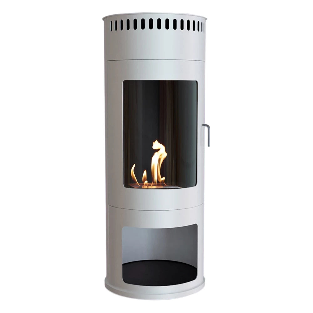 Scandiflames Washington Black or White - Bioethanol Wood-burning Stove