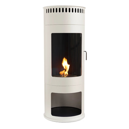 Scandiflames Washington Black or White - Bioethanol Wood-burning Stove