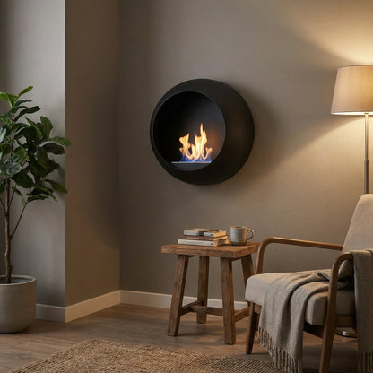 Colorado - Wall Mounted Bioethanol Fireplace UK
