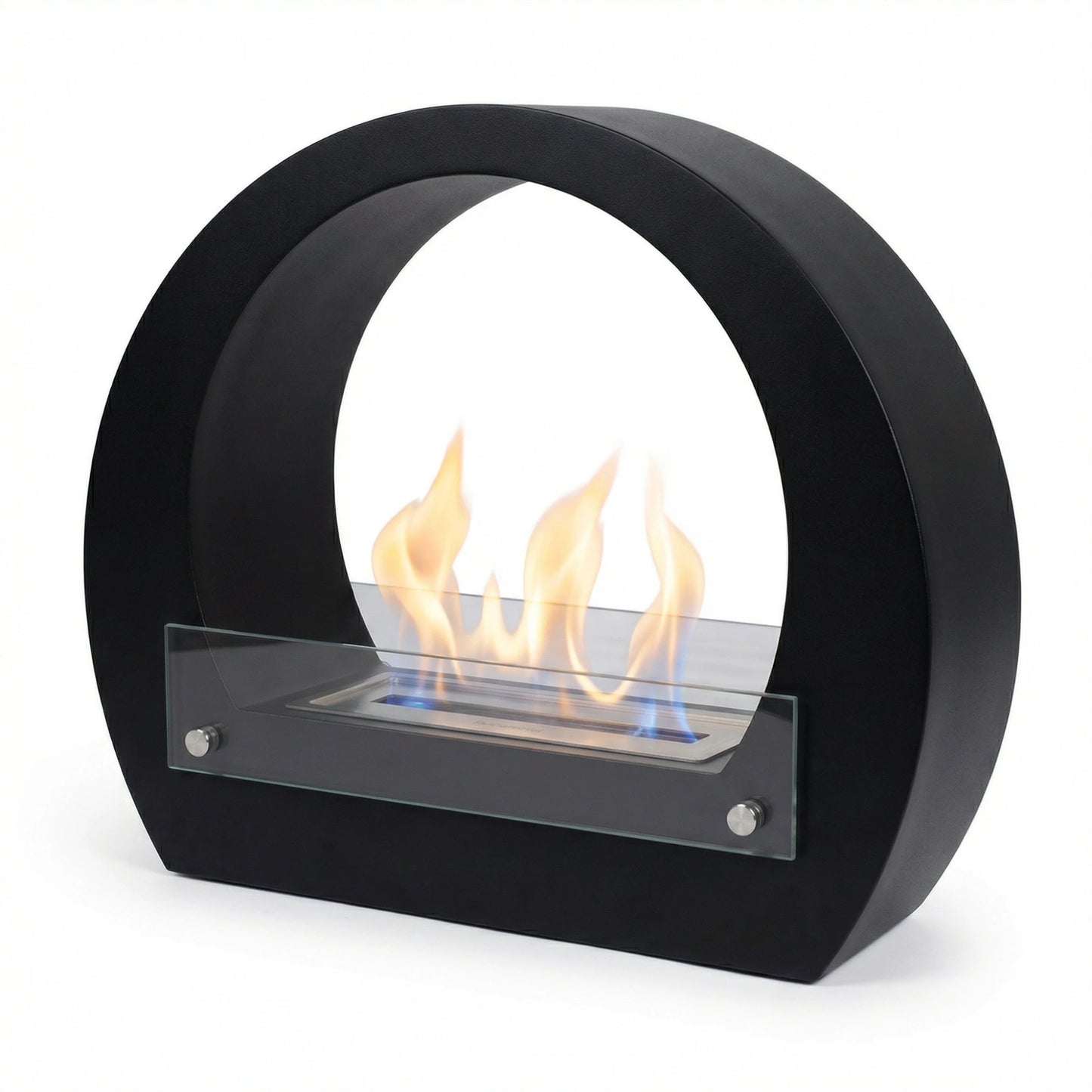 Scandiflames Dallas - Bio Fireplace with Arch - White or Black