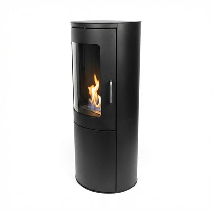 Scandiflames Richmond - Bioethanol Fire Stove with Flat Back