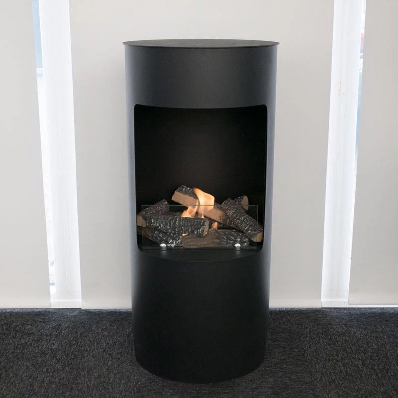 Scandiflames Montgomery Black or white- Open Bioethanol stove