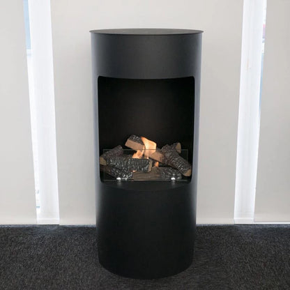 Scandiflames Montgomery Black or white- Open Bioethanol stove
