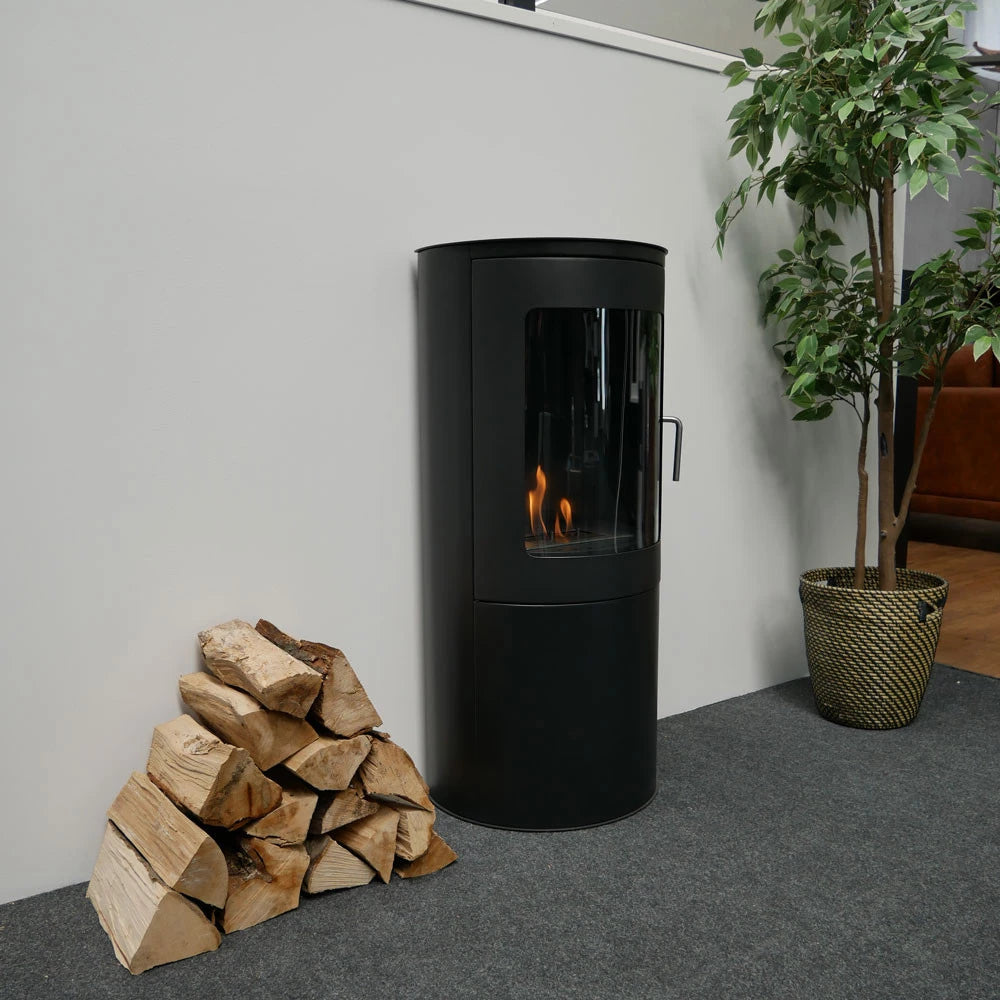 Scandiflames Richmond - Bioethanol Fire Stove with Flat Back