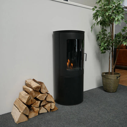 Scandiflames Richmond - Bioethanol Fire Stove with Flat Back