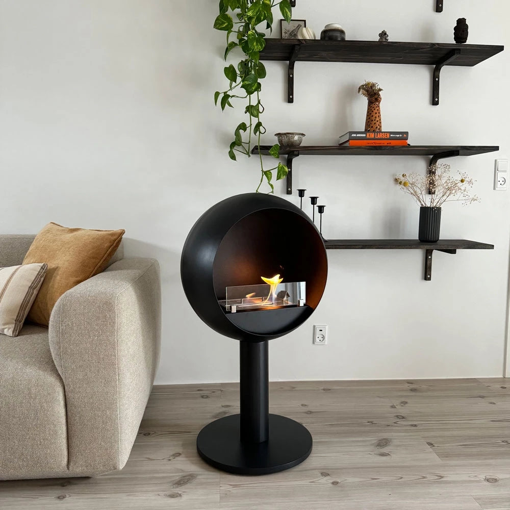 Scandiflames Edmonton Freestanding Bioethanol Fireplace