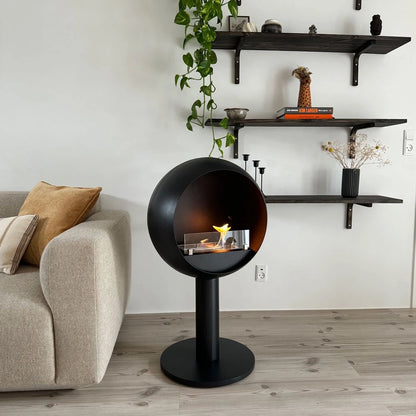 Scandiflames Edmonton Freestanding Bioethanol Fireplace