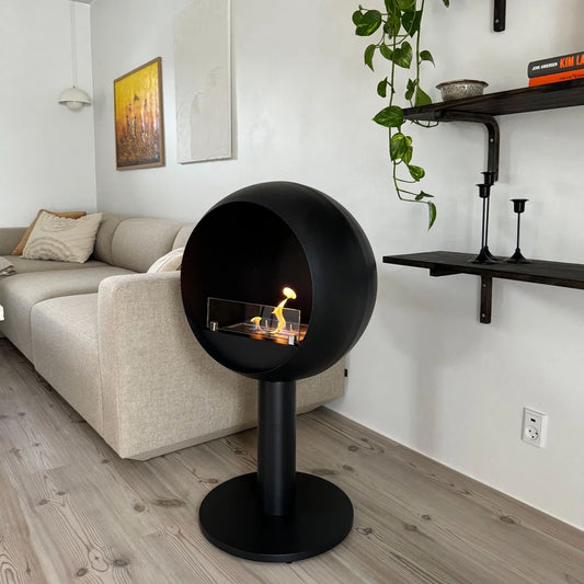 Scandiflames Edmonton Freestanding Bioethanol Fireplace