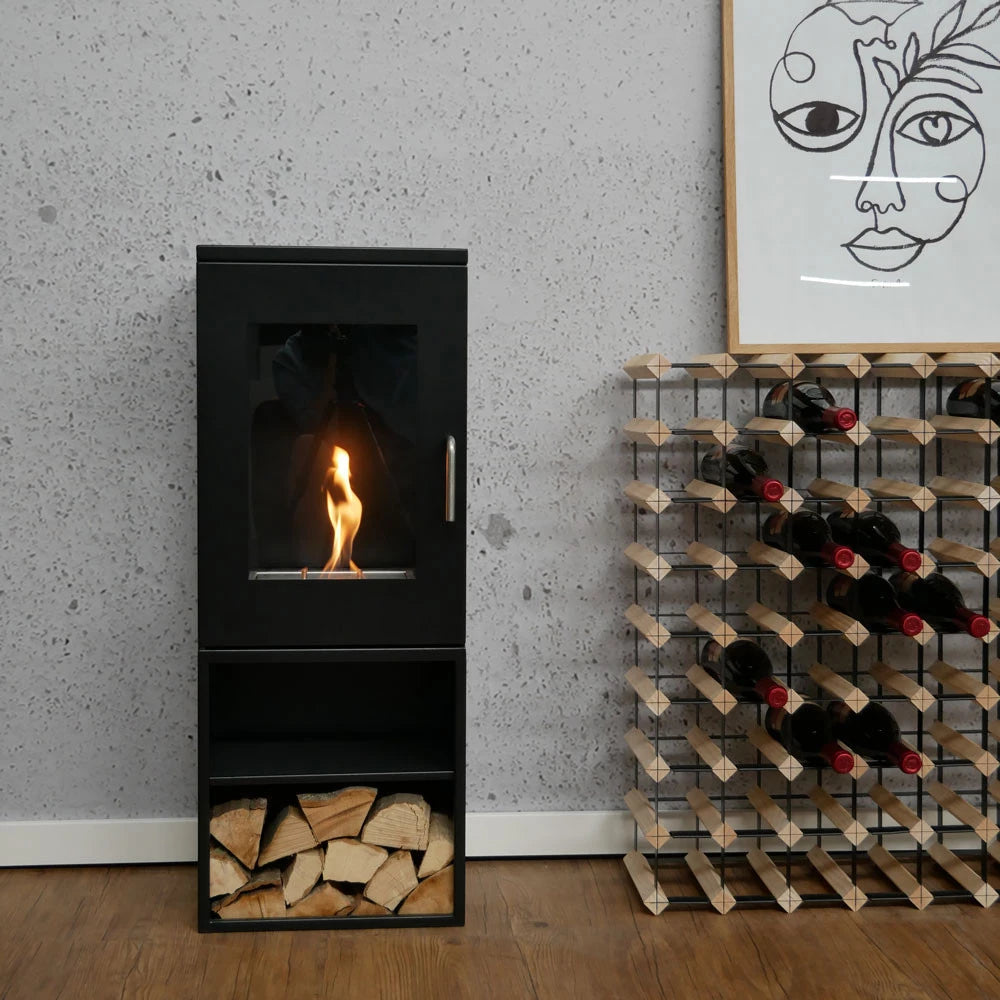 Scandiflames Cheyenne Freestanding - Bioethanol Stove Fireplace