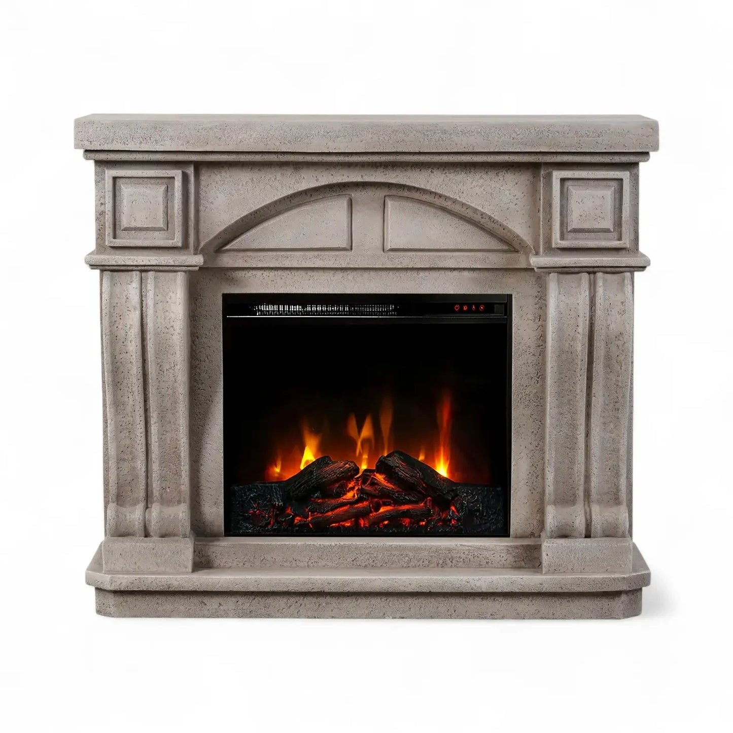Logi - Electric Fireplace in Polystone