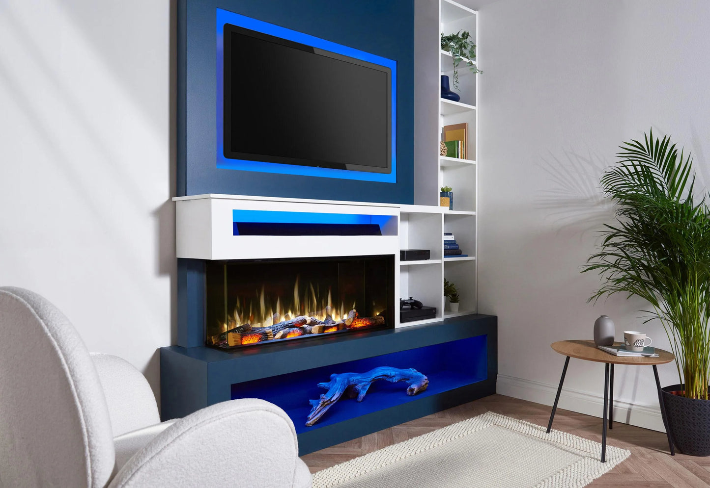 The Charlton & Jenrick i 1000e deep electric fire UK