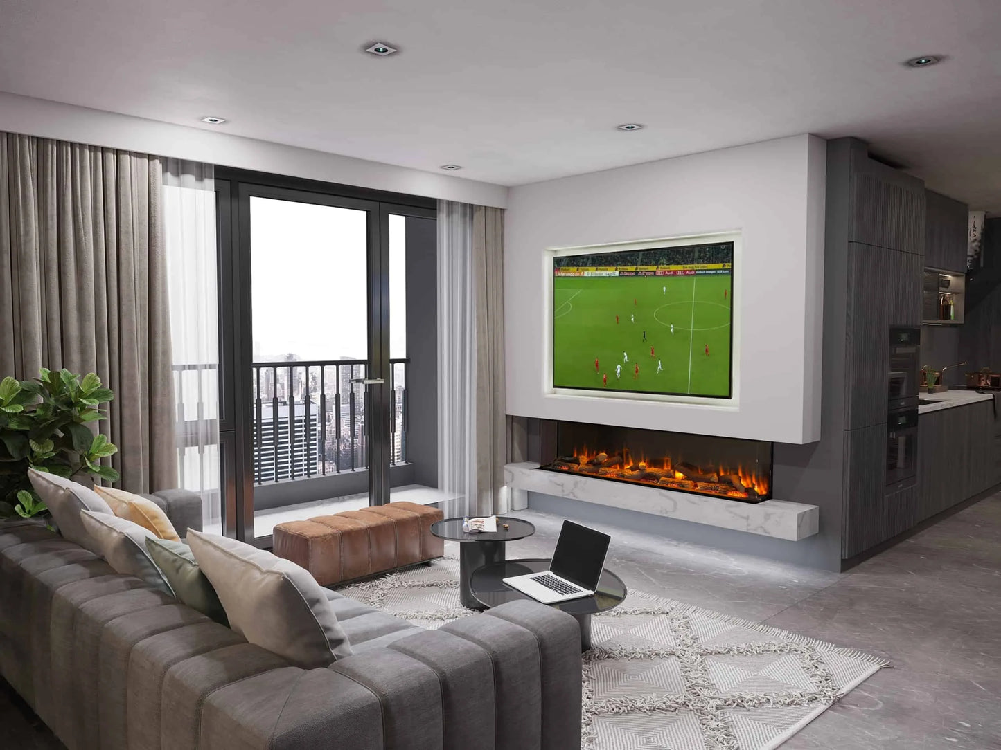 Charlton & Jenrick i1500e Deep Electric Fire UK