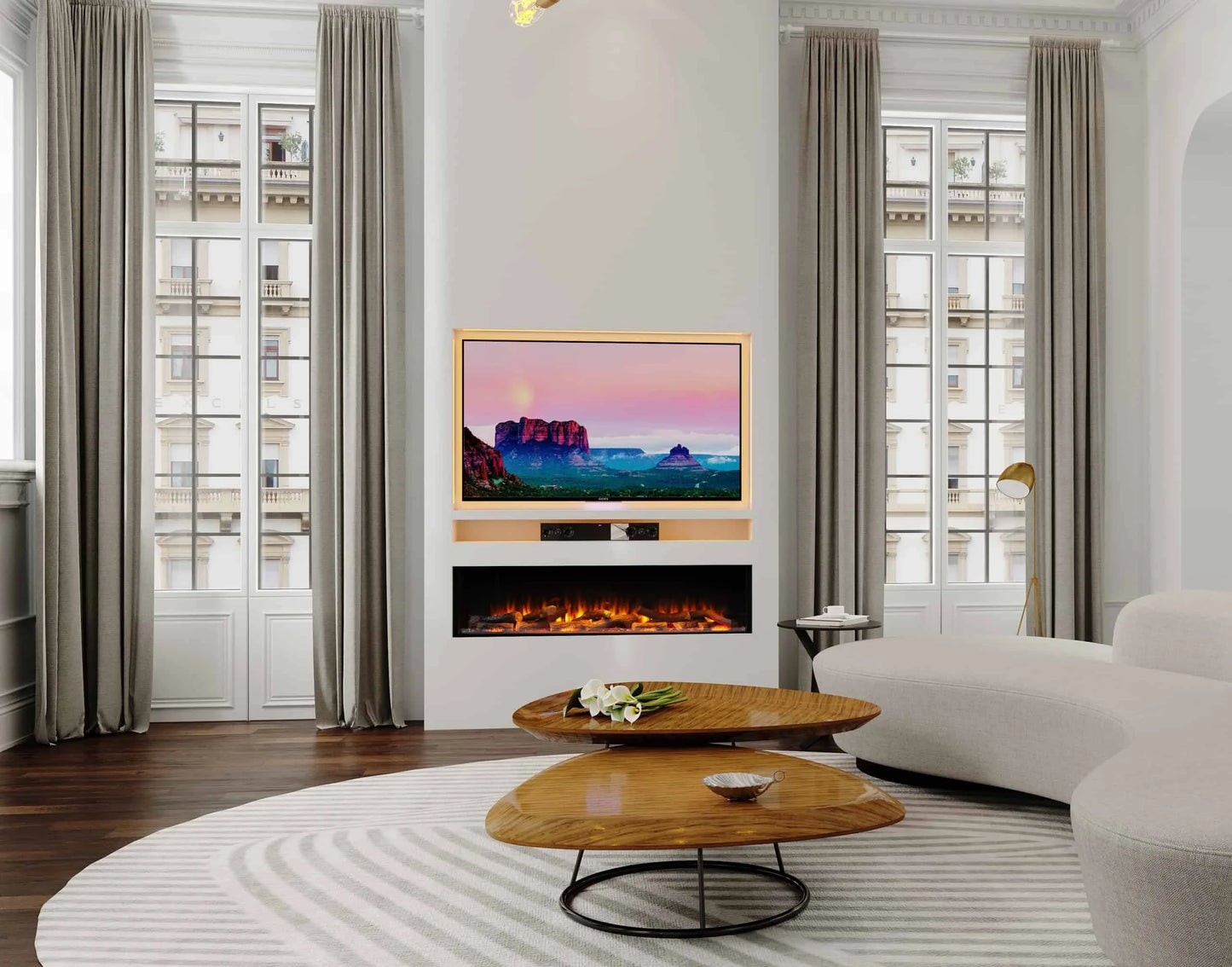 Charlton & Jenrick i1500e Deep Electric Fire UK