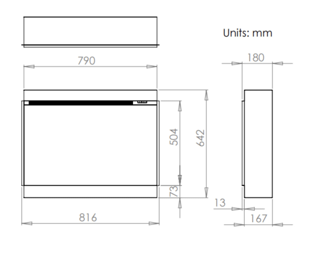 Charlton & Jenrick i790e Slimline Electric Fire UK