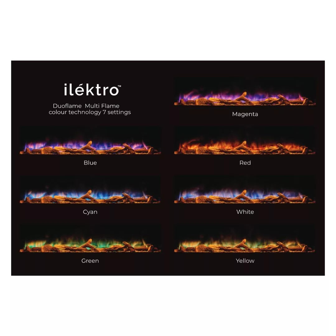 Ilektro IS60 60″ Slimline Landscape Electric Fire UK