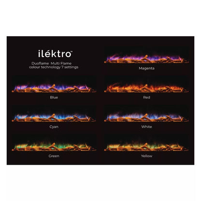 Ilektro IS60 60″ Slimline Landscape Electric Fire UK