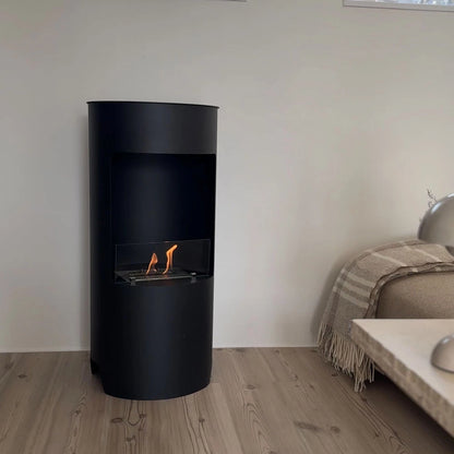 Scandiflames Montgomery Black or white- Open Bioethanol stove