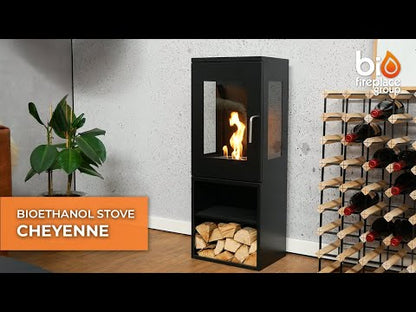 Scandiflames Cheyenne Freestanding - Bioethanol Stove Fireplace