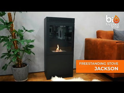 Jackson - Bioethanol Stove in Square Design