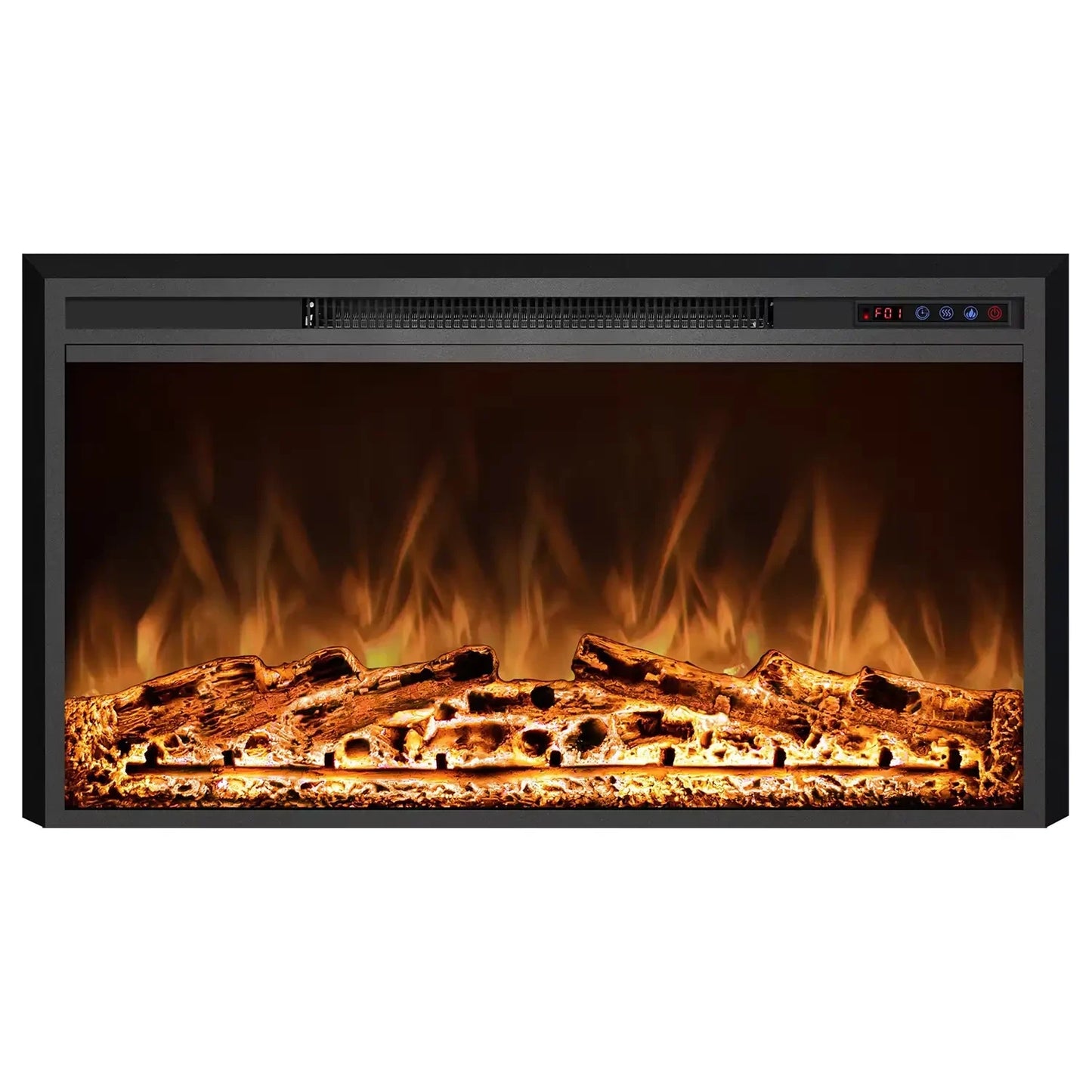 Scandiflames Pyrope Electric Fireplace Insert - 90 cm