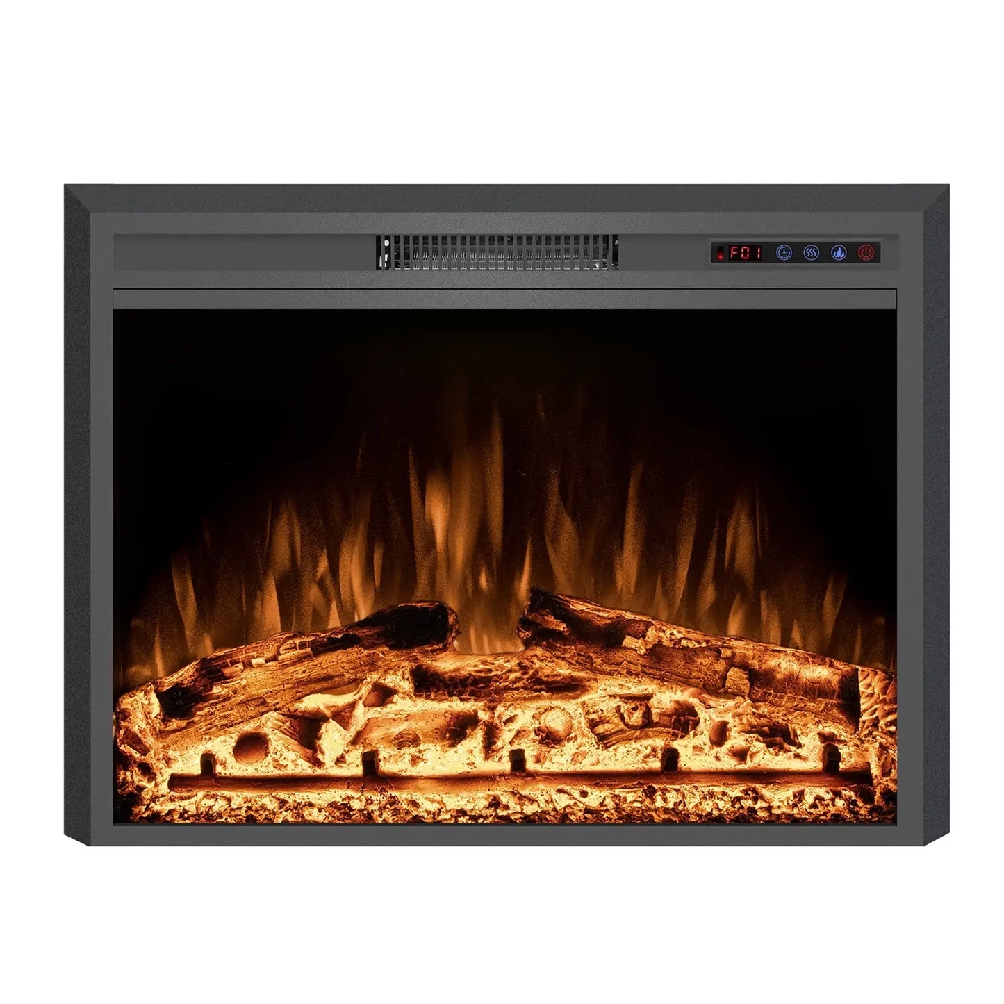 Scandiflames Pyrope Electric Fireplace Insert - 77 cm