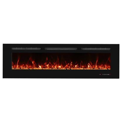 Titanite Built-in Electric Fireplace - 152 cm