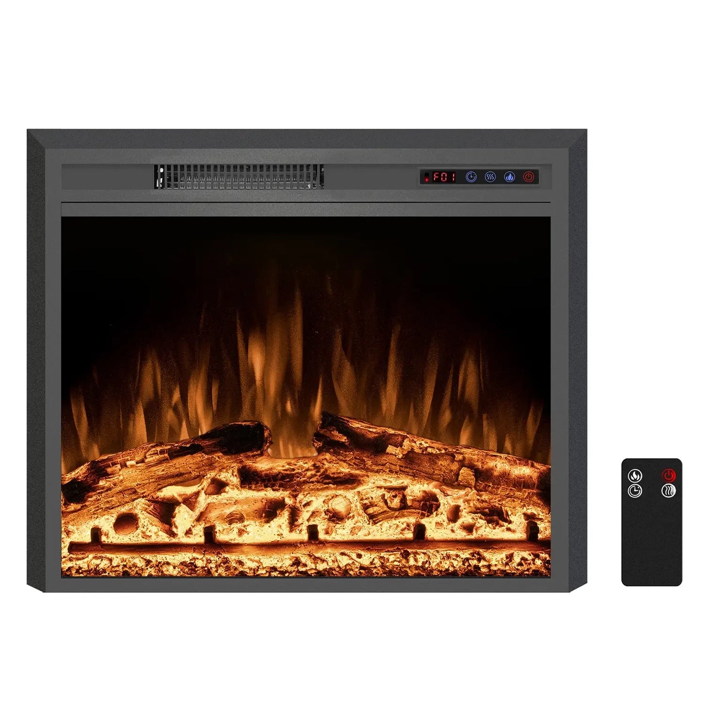 Scandiflames Pyrope Electric Fireplace Insert - 65 cm