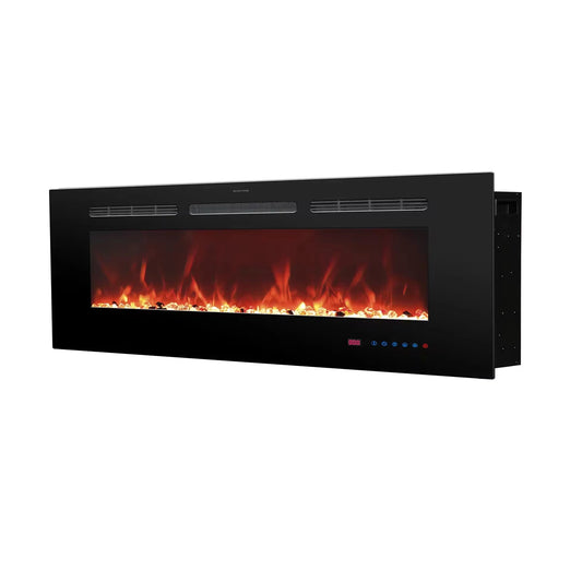 Titanite Built-In Electric Fireplace - 127 cm