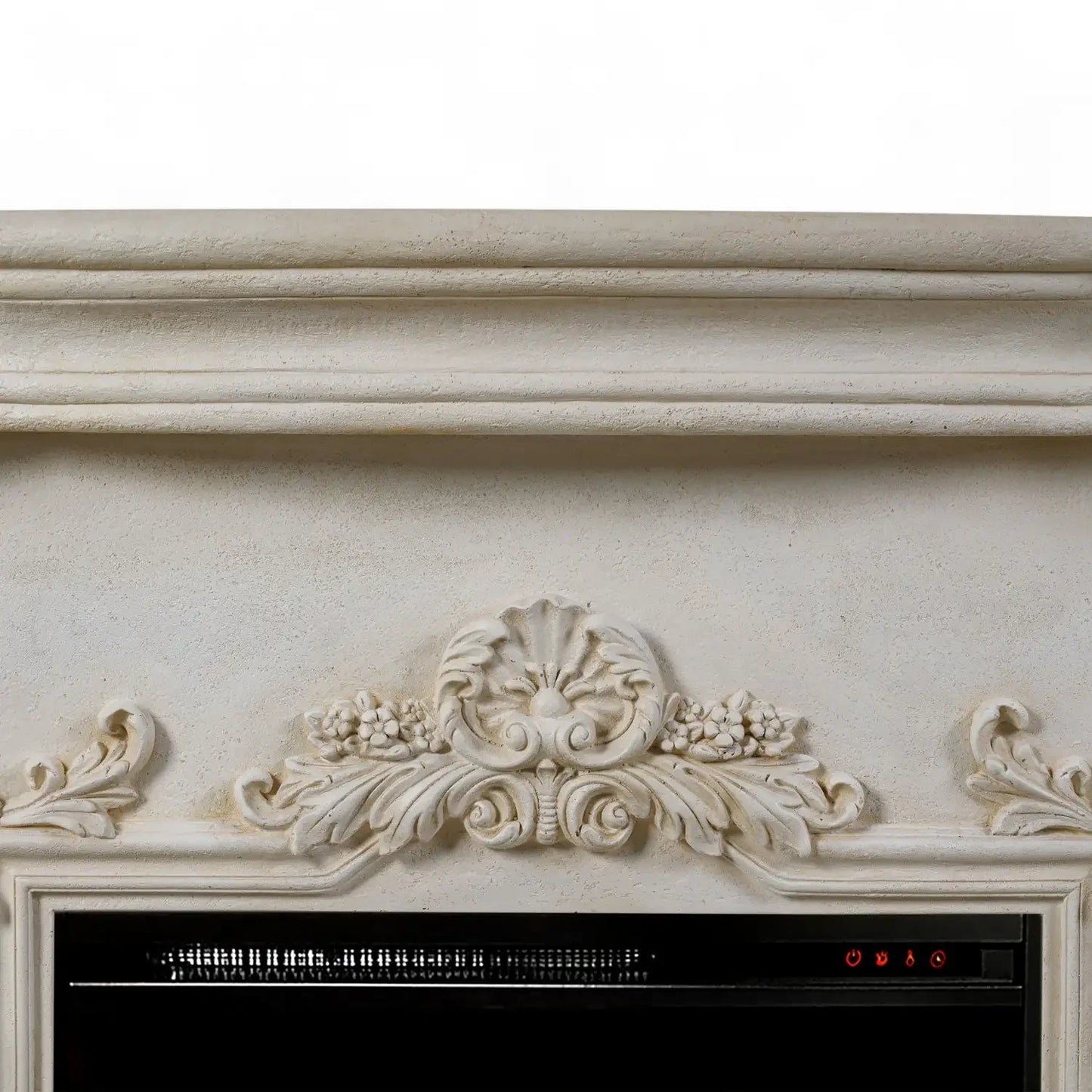 Ymir - Electric Fireplace in Polystone