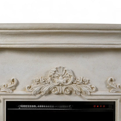 Ymir - Electric Fireplace in Polystone