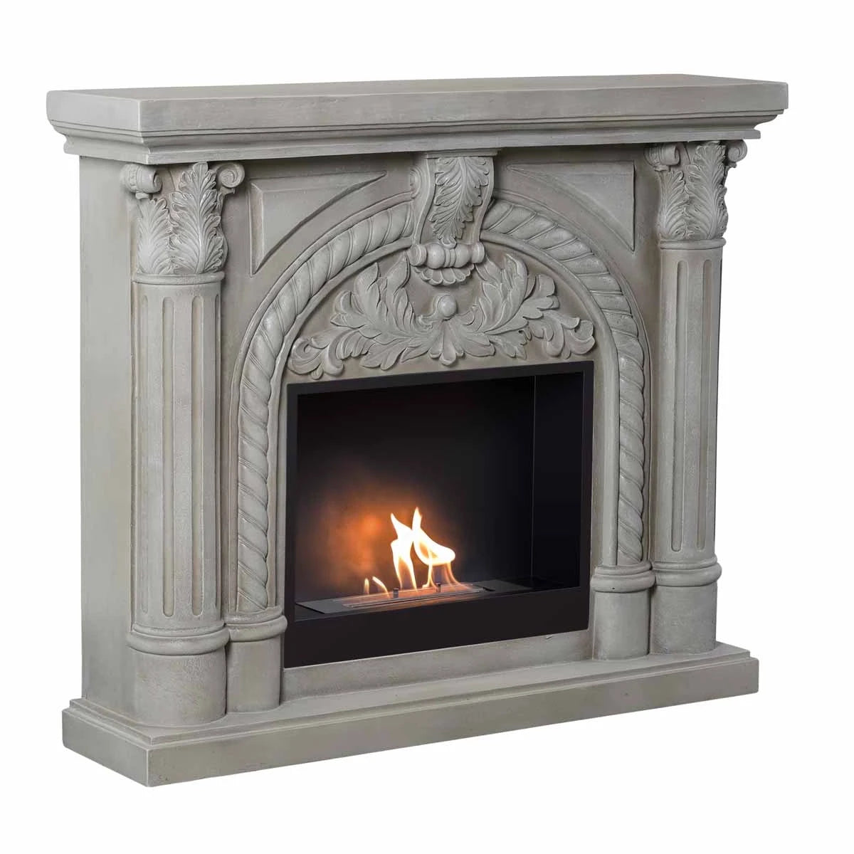 Embla Freestanding Bioethanol Fireplace